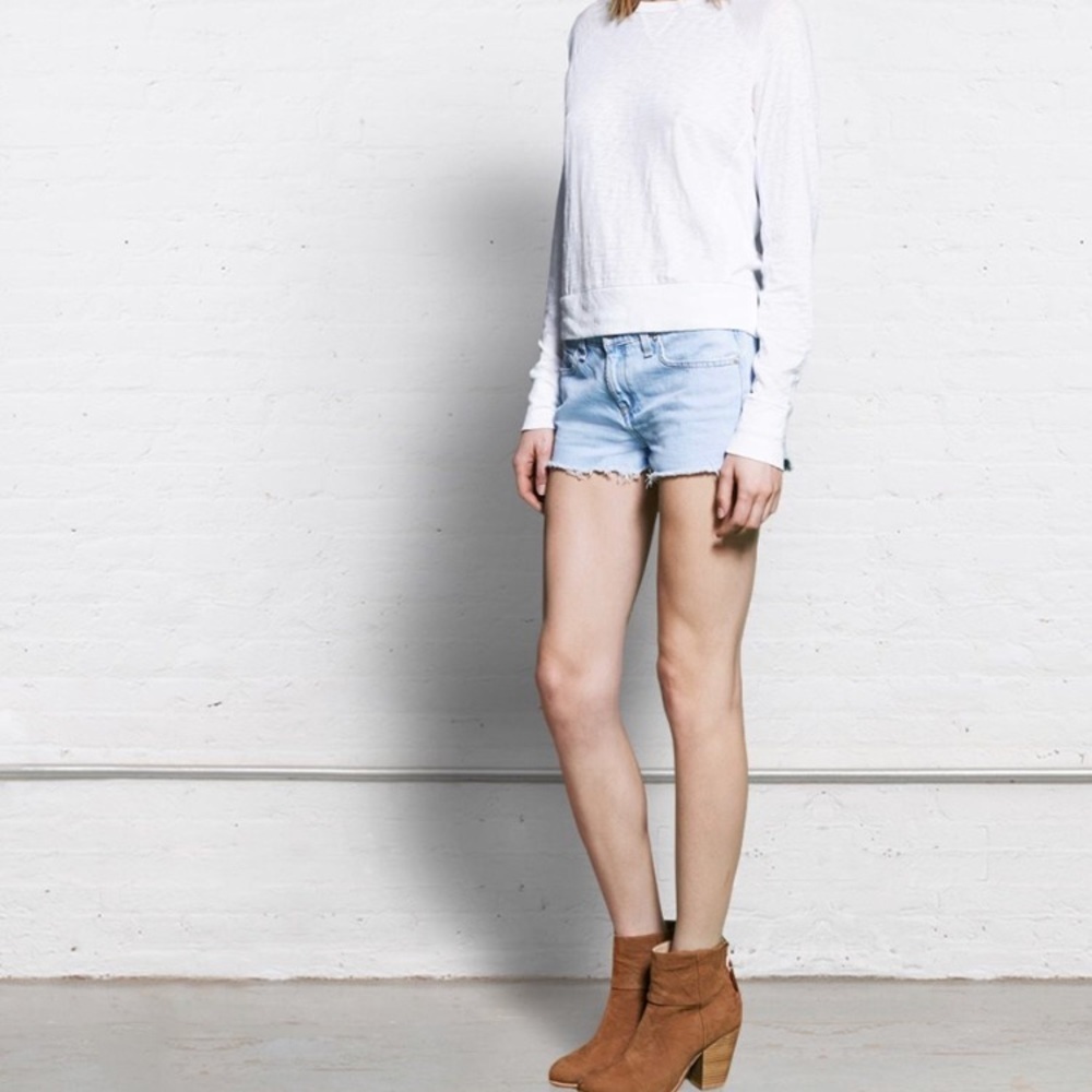 • Rag & Bone • The Mila Cut Off Shorts Ventura 24